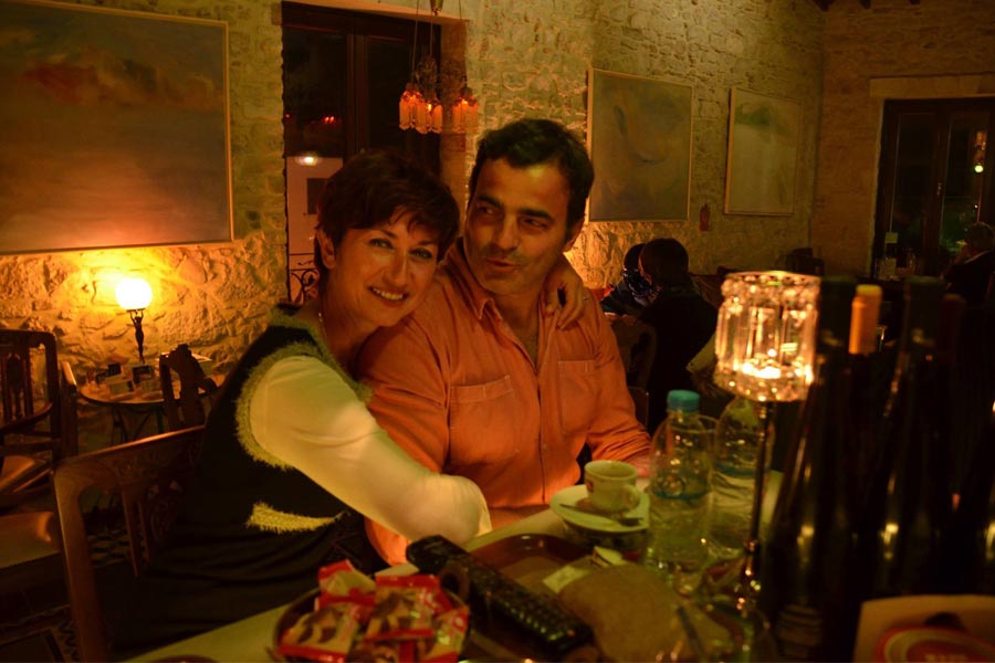 Eleni und Costa von   Art-Café-Bar Iera Odos